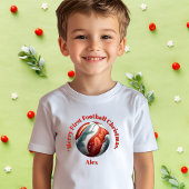 Vrolijk eerste Football Christmas Baby Gift