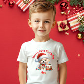 Vrolijk Eerste Verjaardag Kerstcadeau Baby