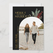 Vrolijk en aardig kerstfeest. save the date (Voorkant)