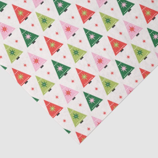 Vrolijk en bedwelmd kerstfeest tissuepapier (Detail)