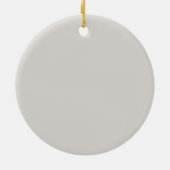 Vrolijk en getrouwd keramisch ornament (Achterkant)