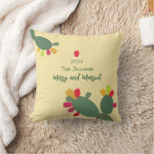 vrolijk en getrouwd kleurrijke woestijn kussen (Deken)