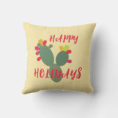 vrolijk en getrouwd kleurrijke woestijn kussen (Achterkant)