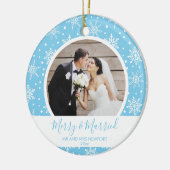 Vrolijk en getrouwd, Passen getrouwd Ornament (Links)