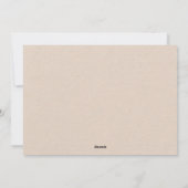 Vrolijk en getrouwd | Vijf foto's | kerstbruiloft Feestdagenkaart (Achterkant)