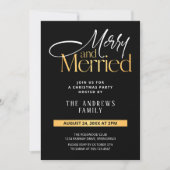 Vrolijk en getrouwde Passen getrouwd Kerst Kaart (Voorkant)