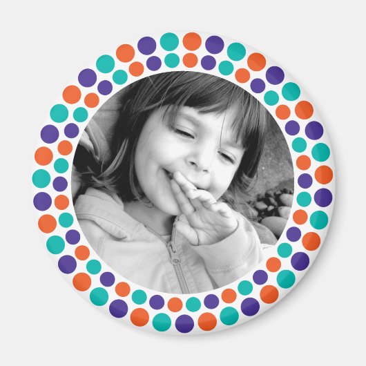 Vrolijk en helder 2010 Vakantie Foto Magneet (Voorkant)