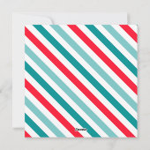 "Vrolijk en helder" aangepaste foto Feestdagenkaart (Achterkant)