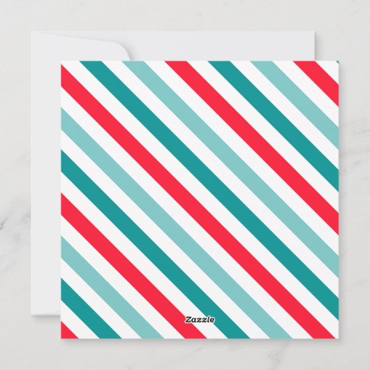 "Vrolijk en helder" aangepaste foto Feestdagenkaart (Achterkant)