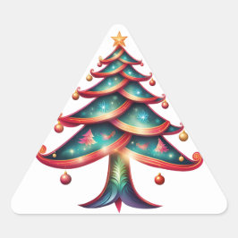 Vrolijk en helder boom sticker