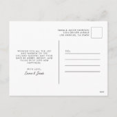 Vrolijk en helder Elegant Kerstmis Fotocollage Feestdagenkaart (Achterkant)