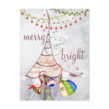 Vrolijk en helder Fairy Kerstboom Vakantie