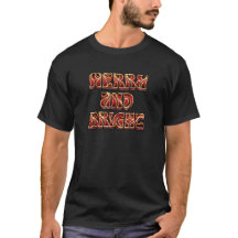 Vrolijk en helder - Familie Kerstmis T-shirt