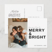 Vrolijk en helder familievakantie briefkaart (Voorkant / Achterkant)