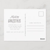 Vrolijk en helder familievakantie briefkaart (Achterkant)