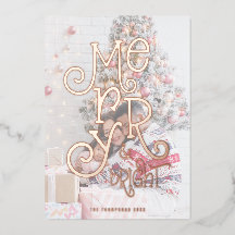 Vrolijk en helder foto overlay kerst luxe