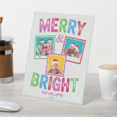 Vrolijk en helder fotofeest reclamebord met voetstuk (Insitu)