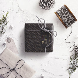 Vrolijk en helder gepersonaliseerd cadeaulabel