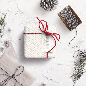 Vrolijk en helder gepersonaliseerd cadeaulabel