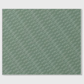 Vrolijk en helder gepersonaliseerd cadeaupapier (Vlak)