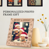 Vrolijk en helder gepersonaliseerde Feestdagen ges Gegraveerde Lijstjes