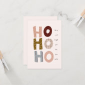 Vrolijk en helder Groet Xmas Vakantie Aangepaste K Kaart (Voorkant / Achterkant in situ)