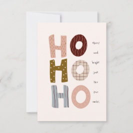 Vrolijk en helder Groet Xmas Vakantie Aangepaste K Kaart