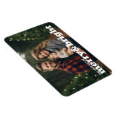 Vrolijk en helder horizontaal kerstfoto magneet (Rechterzijde)