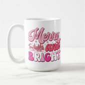 Vrolijk en helder: Kerst Drink Koffie Mok (Links)