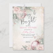 Vrolijk en helder kerst ornament vrijgezellenfeest kaart (Voorkant)