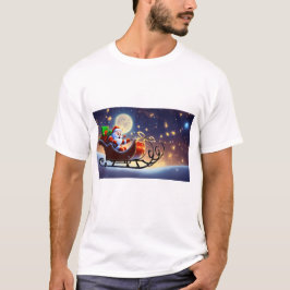 "Vrolijk en helder kerst T-shirt" T-shirt