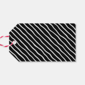 Vrolijk en helder kerstfeest cadeaulabel (Achterkant Horizontaal)