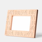 Vrolijk en helder kerstfeest gegraveerde lijstjes (Links)