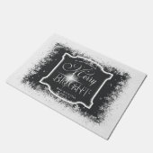 Vrolijk en helder kerstfeest ID591 Deurmat (Schuin)