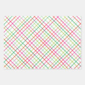 Vrolijk en helder kerstfeest inpakpapier vel (Voorkant 3)