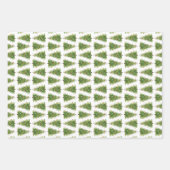 Vrolijk en helder kerstfeest inpakpapier vel (Voorkant 2)