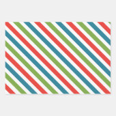 Vrolijk en helder kerstfeest inpakpapier vel (Voorkant)