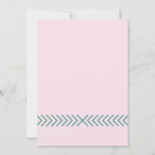 Vrolijk en helder kerstfeest kaart (Achterkant)