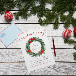 Vrolijk en helder kerstfeest kaart