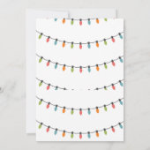 Vrolijk en helder kerstfeest kaart (Achterkant)