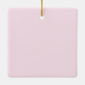 Vrolijk en helder kerstfeest keramisch ornament (Achterkant)