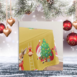 Vrolijk en helder kerstfeest | Klein Tafelkleed