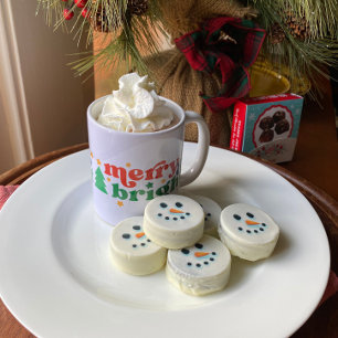 Vrolijk en helder kerstfeest koffiemok