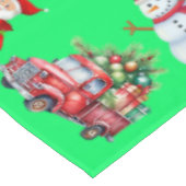 Vrolijk en helder kerstfeest | Middelgroot Tafelkleed (Gekanteld)