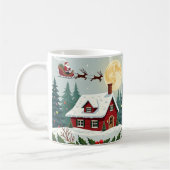 Vrolijk en helder kerstfeest Mok (Links)