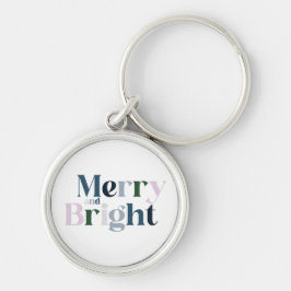 Vrolijk en helder Kerstfeest Sleutelhanger