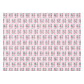 Vrolijk en helder kerstfeest tafelkleed (Voorkant (Horizontaal))