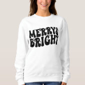 Vrolijk en helder kerstfeest trui (Voorkant)