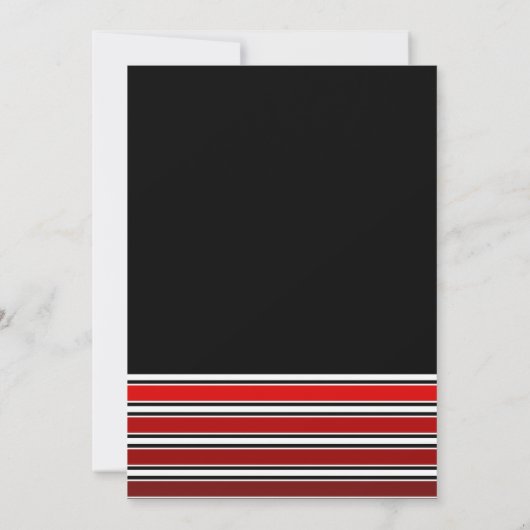 Vrolijk en helder, Kerstfeest uitnodiging (Achterkant)