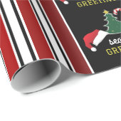 Vrolijk en helder, Kerstmis Cadeaupapier (Rol Hoek)